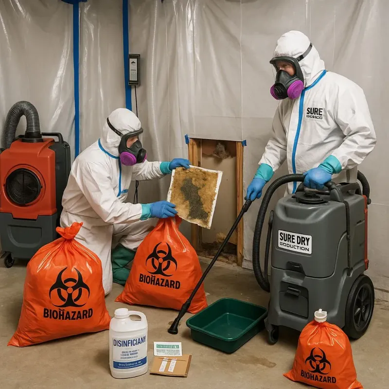 Contaminated Water Handling Protocols process in Jerseyville, IL